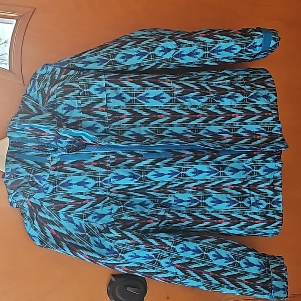 Burton Aztec Print Snow Jacket Size S